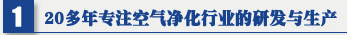 15年專注吊頂式空氣淨化器行業的研發與生產